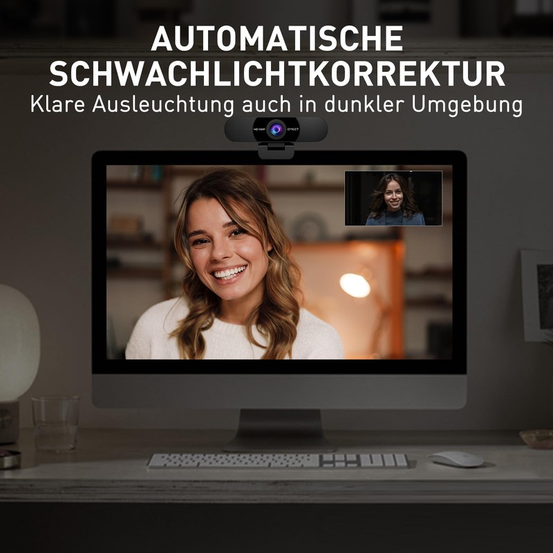 EMEET Full HD Webcam - C960 Kit 1080P Webcam with