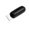 TA-VIGOR 100Pcs Rubber End Caps, 4.5mm ID Round Flexible Screw