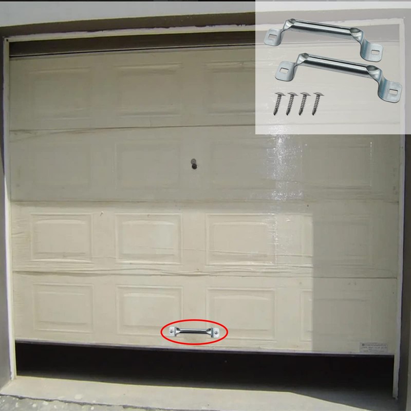 Abeicy 2 Pack Heavy Duty Garage Door Pull Handles for