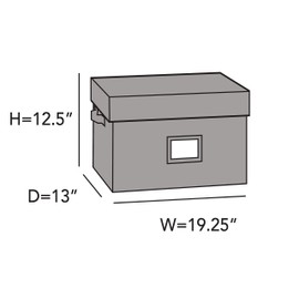 Covermates Keepsakes Adjustable Ornament Storage Box, Carrying Handles, Padded Protection - Holiday Storage-Green