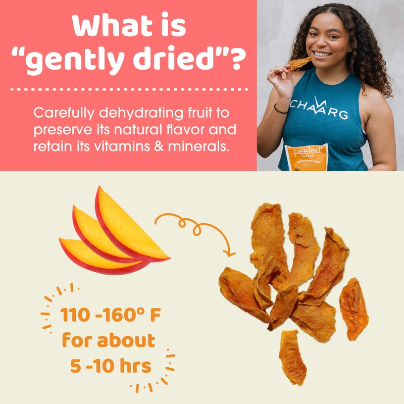 Peeled Snacks Organic Dried Fruit – Healthy, Vegan Snacks for