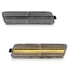 VIPMOTOZ Full LED Front Amber Side Marker Lights Compatible With