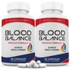 Justified Laboratories (2 Pack Blood Balance Advanced Formula 620MG Formula