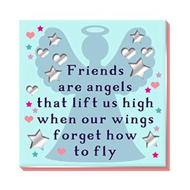 More Than Words Magnet - Friends Are Angels