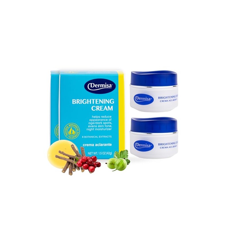 DERMISA CREMA ACLARANTE ACCION MAXIMA DE ILUMINACION 42GR 2 PIEZAS