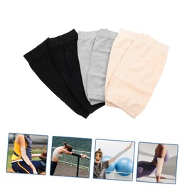 FOYTOKI 3 Pairs Scar Covering Elbow Brace Breathable Elbow Protector Elbow Covers Compression Sleeves Arm Elbow Brace Sleeve Protective Elbow Sleeve Elbow Support Men and Women Elasticity