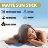 Sunscreen Stick SPF 50+,Clear Travel Size Sunblock Stick,Sweat-Proof,Water Proof and