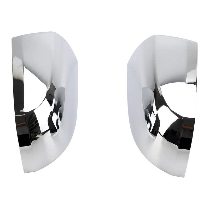 AUCERAMIC Chrome Mirror Covers Caps Fit for 2007-2019 Toyota Tundra