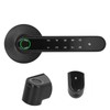 Fingerprint Lock Keyless Entry Smart Handle Password Electronic for Tuya