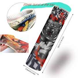 iToolai Kids Tattoo Sleeves for Boys Grils, 10 Pcs Temporary Arm Tattoo Sleeves for Children Baby, Fake Slip On Sunscreen UV Protection Cooling Arms Sleeves