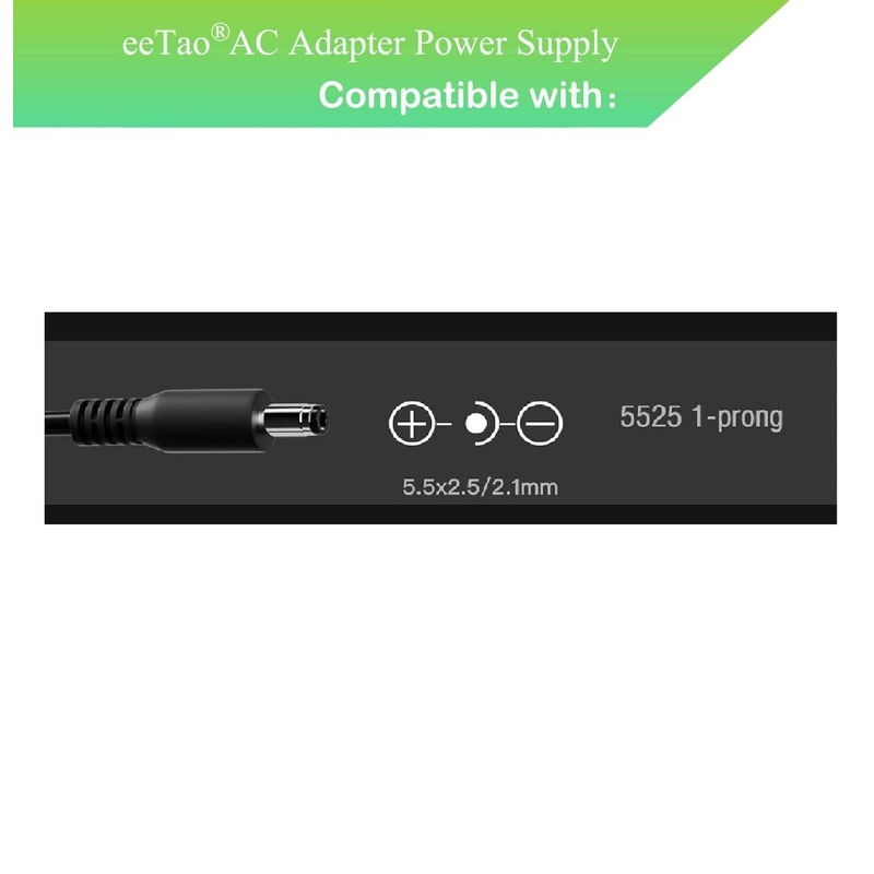 eeTao 54.6V AC/DC Adapter Charger Compatible with Sans Electronic SSLC109V55