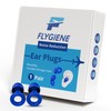FLYGINE Reusable Noise Reduction Ear Plugs, 28dB SNR, Includes Storage
