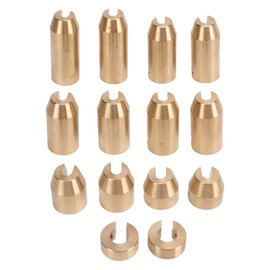 Wheel Spoke Balance Weights, Brass Wheel Spoke Balance Weights Precise Design Wear Proof Wheel Spoke Balance Weights Refill for Super Moto Dual Sport (14Pcs)