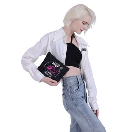 G2TUP Cruise Trip Bolsa de cosméticos Cruising Bolsa de maquillaje Eat Sleep Cruise Repeat Cruising Cruise Lover Gift (Cruise)