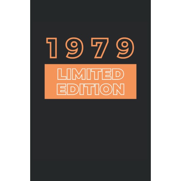 1979 - Limited Edition, 43th Birthday Diary: Dot Grid Paper,