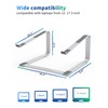 SOUNDANCE Laptop Stand for Desk, Metal Computer Riser, Heavy Stable