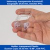 Windscreen Parking Permit Holder, Pack of 2, Transparent, Holder with