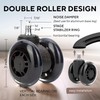 ZOFF Double Rollerblade Office Chair Wheels - 3 inch -