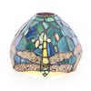 HWFEI Small Tiffany Lamp Shade 8 Inch Accessories Replacement Stained