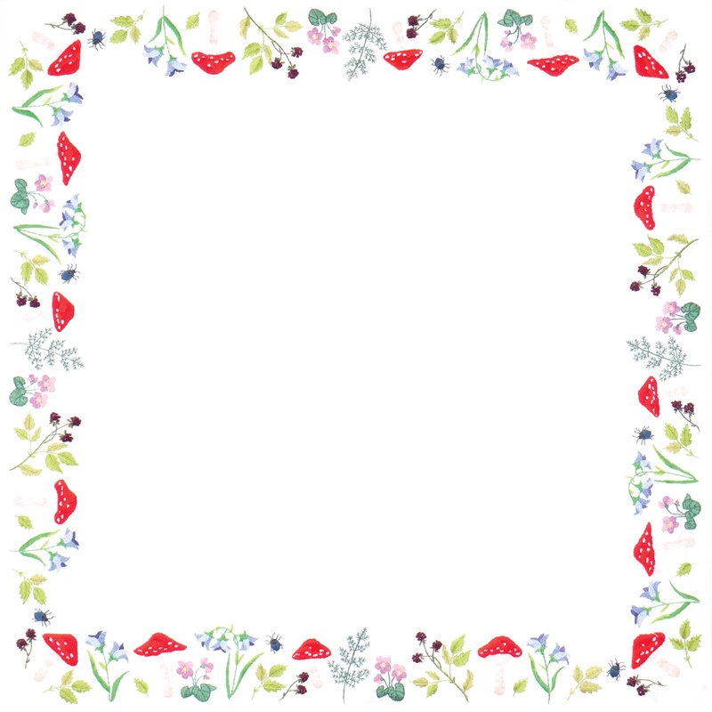 Trimits Embroidery Kit - Tablecloth - Includes Printed Fabric, Threads,