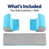 Wheelchair Side Support Cushion – Adjustable Positioning Pad with Belt