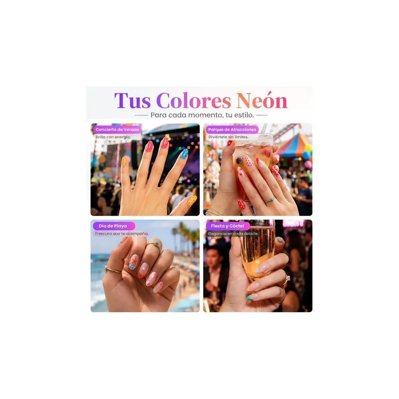 21Pcs Kit Esmaltes Uña Gel SemipermanenteBase CoatGlossy Top CoatMatte Top