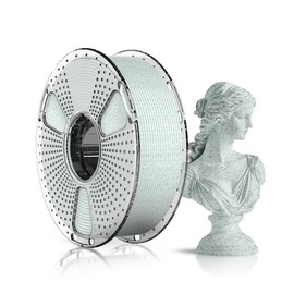 SUNLU PLA Rainbow Filament Silk PLA+ Rainbow Filament 3D Printer Filament Multicolor 3D Printer Filament for Easter, Christmas & Small Business (Smooth Color Change 8m/Color, 1kg 330m:_Forest Green Marble