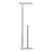 Torre & Tagus 29" Chrome Free Standing Toilet Paper Holder