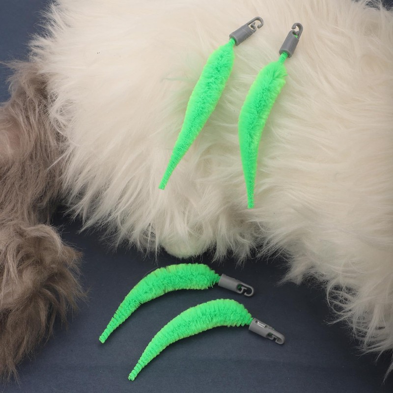 BOXOB 5pcs Cat Ball Toy Replacement Tails, Interactive Cat Toy