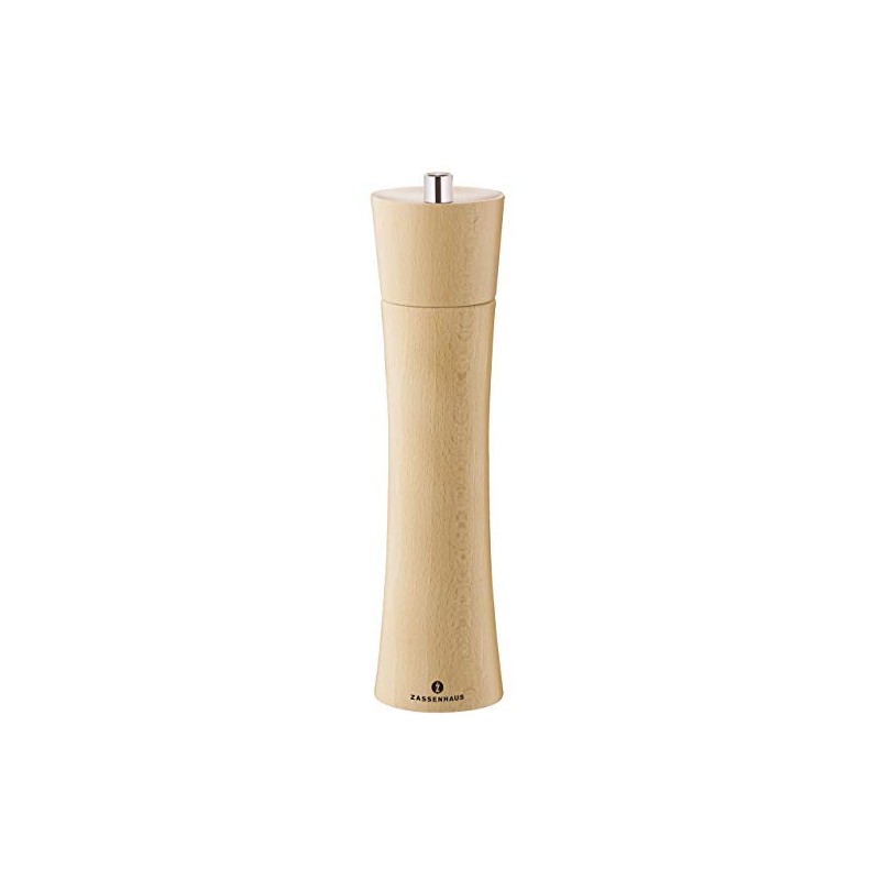 Sassenhaus Frankfurt Salt Mill, Natural, 9.4 inches (24 cm), 63-1262-37