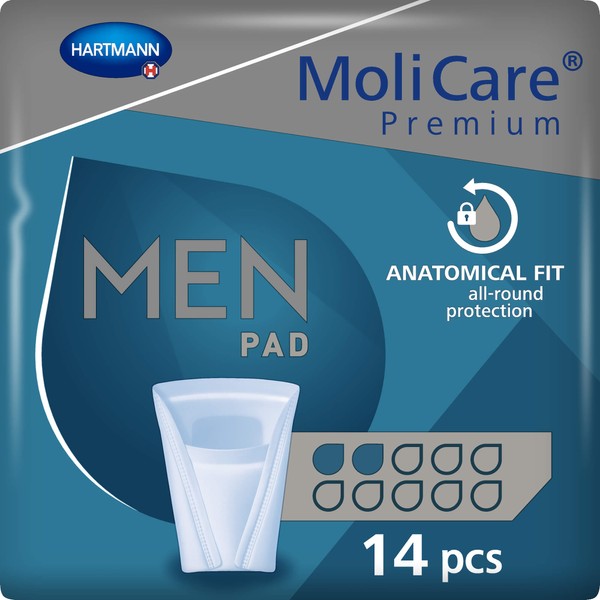 Nicht vorhanden MoliCare Premium MEN PAD 2 Tropfen, 14 St