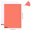 BENECREAT 2 Sheets A4 Red Rubber Stamp Sheet 30 x