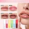 Lip Gloss with Fruit Flavour, Glossy Hydrating Lip Gloss Kit,