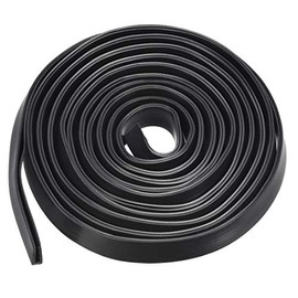 uxcell Edge Trim U Seal Extrusion, Silicone Black U Channel Edge Protector Sheet Fits 5/64-5/32inch Edge 1M/3.28Ft Length