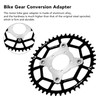 Motor Bike Gear Adapter High Hardness Accurate 46T 104BCD Sprocket