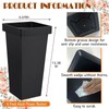 6 Pack Flower Buckets for Cut Flowers 13.4 Inch Plastic