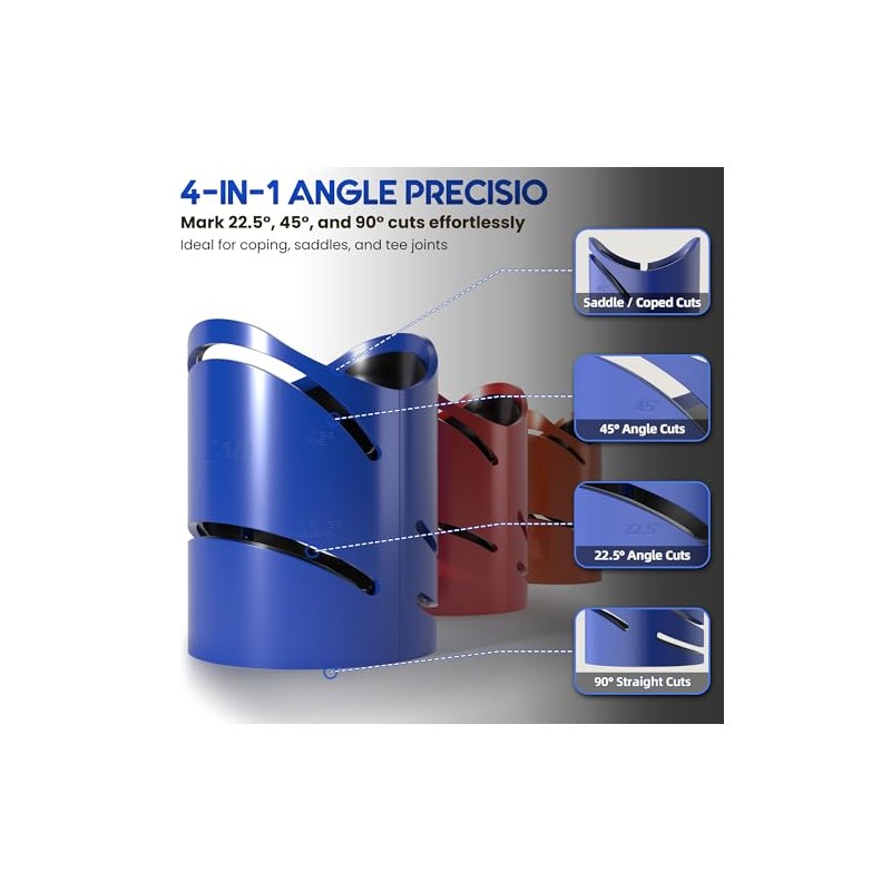 Metal Pipe Cutting Guide Kit, Pipe Cutting Guide Tool, Pipe