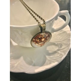 CrownOfRibbons Steampunk Clock Jewellery for Women, Vintage Theme, in an Organza Gift Bag