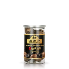 Greenlike President Brand Fermented Single Clove Garlic Dried Cooked Black Garlic 即食有机黑蒜 250g