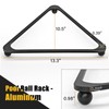 MoyanSuper Aluminum Alloy Pool Ball Rack Billiard Ball Triangle Rack