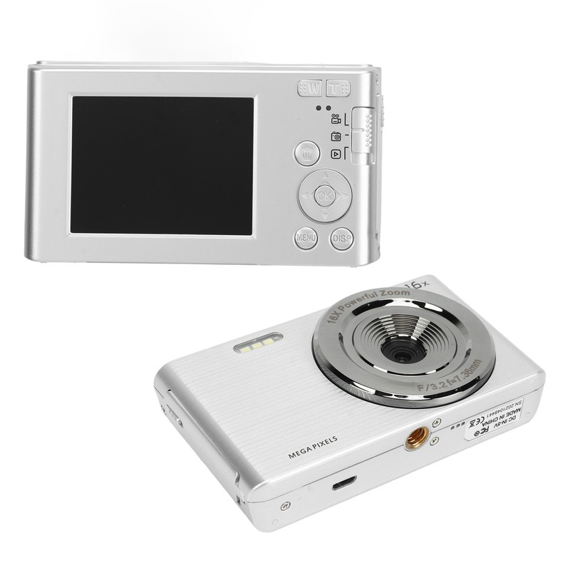 Digital Camera 4K 44MP 2.4 Inch 16X Digital Zoom Portable