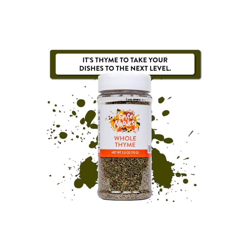 Spice Madness - Thyme Leaves - 2.5 oz