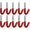 Gedotec Wall Bracket – Universal Hooks Galvanised Steel Rubberised |