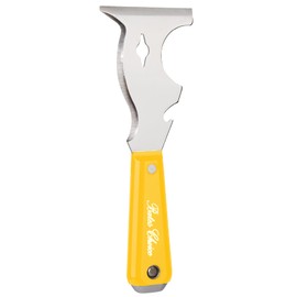 Bates- Paint Scraper, 10 in 1 Painters Tool, Yellow Handle Paint Scrapers for Wood, Painters Tool, Painters Knife, Paint Scraper for Painting, Putty Knife, Metal Scraper, Spackle Knife, Putty Scraper