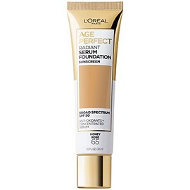 L'Oréal Paris Age Perfect Radiant Serum Foundation con SPF 50, Honey Rose, 1 fl. onz.