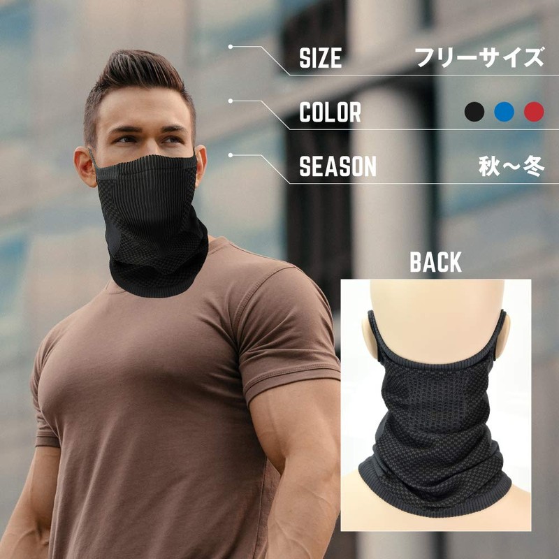 YORKEN YK-MHP-001 Face Cover, Face Mask, Antibacterial, Blue