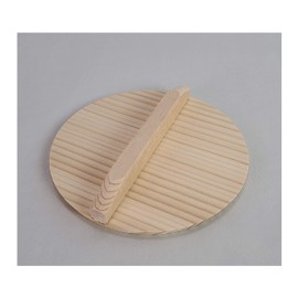 Umezawa 201164 Drop Lid Diameter 6.3 inches (16 cm), Made in Japan, Natural