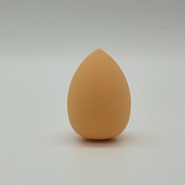 Neulsom Orange Teardrop Egg Puff 4-Piece Set, Teardrop Puff Makeup Sponge