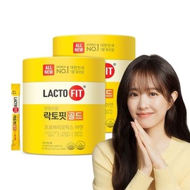 Lactopit [Chong Kun Dang Health Headquarters] 2 cans of Lactopit Gold 140 sachets / Guaranteed bacterial count 4 billion CFU / [종근당건강 본사] 락토핏 골드 140포 2통 / 보장균수 40억 CFU