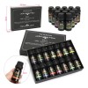 Kit De 14 Aceites Esenciales Aromaterapia 100% Puro 10ml Spa